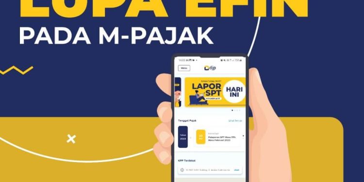 cara cek efin m-pajak