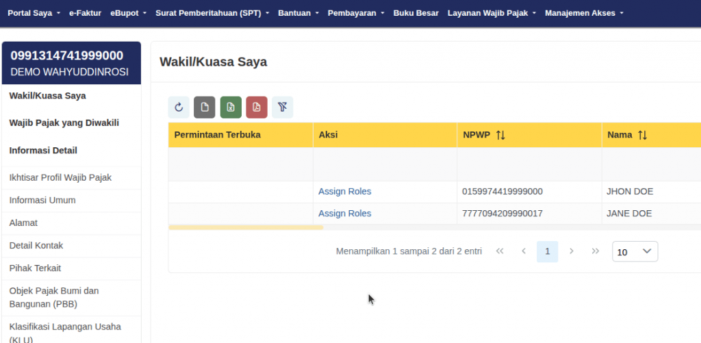 CARA UBAH PENANDATANGAN EFAKTUR